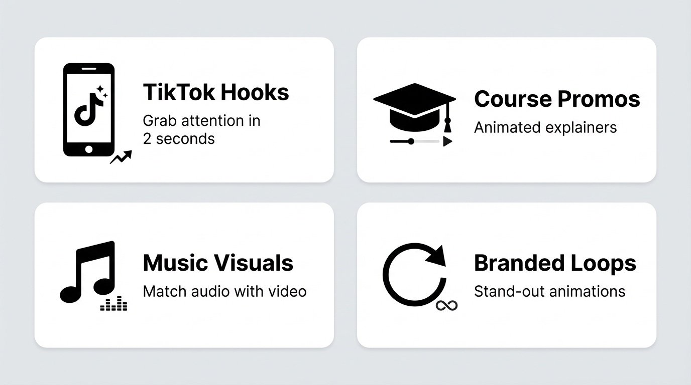 Sora use cases for content creators