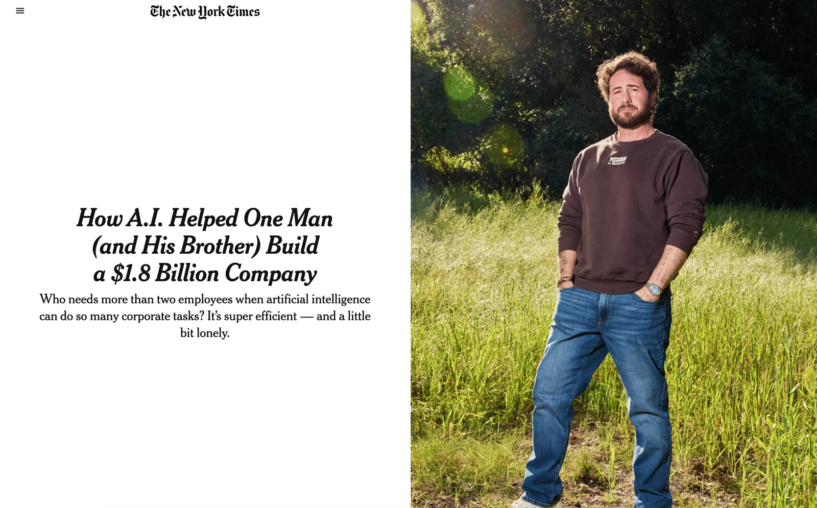 Coverage of Medvi's $1.8 billion trajectory