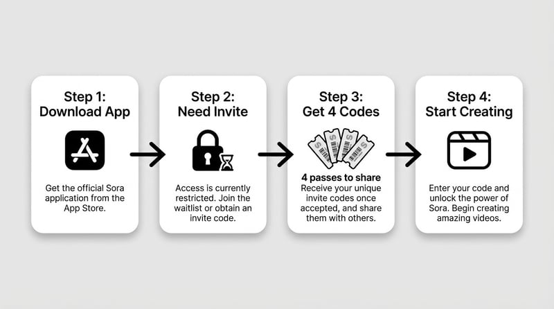 Sora invite system explained